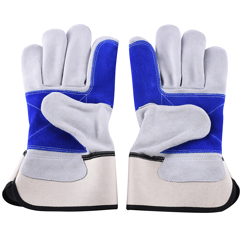 Natural Soft Split Canadian Gloves with Re-Inforcement