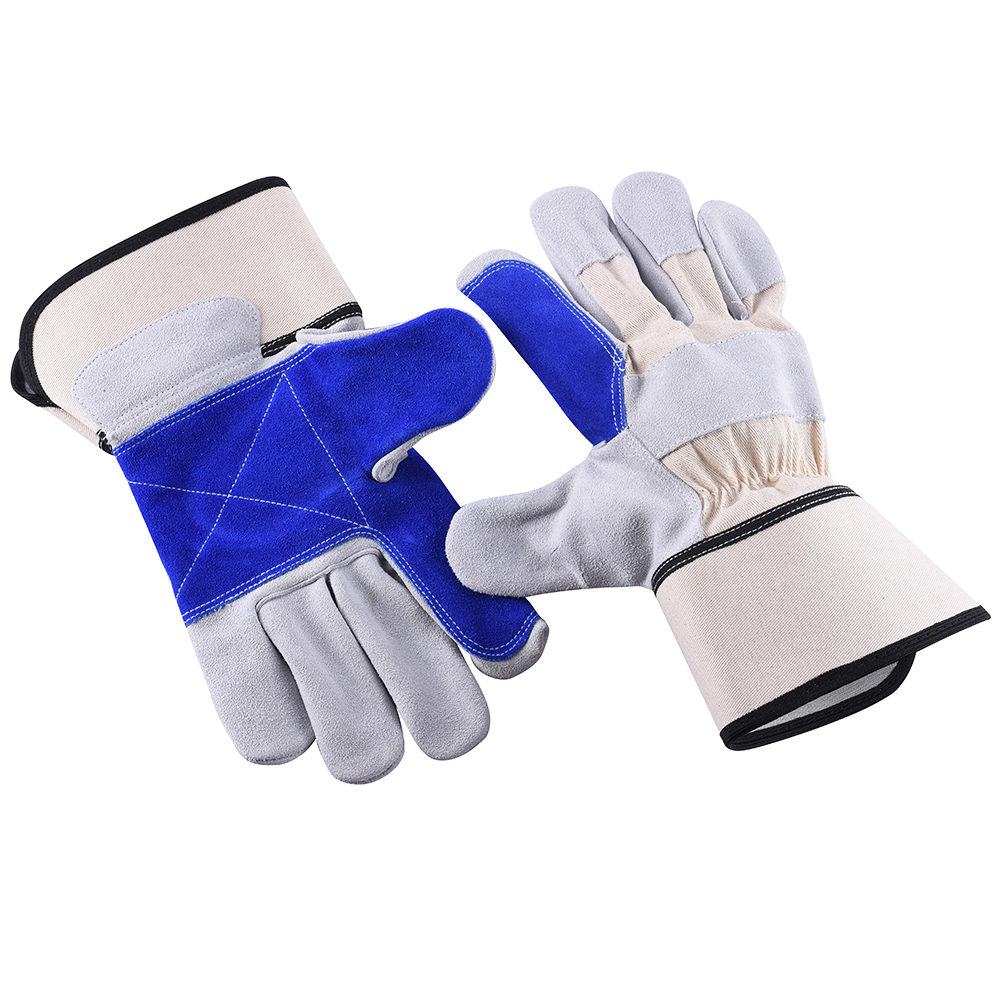 Natural Soft Split Canadian Gloves with Re-Inforcement