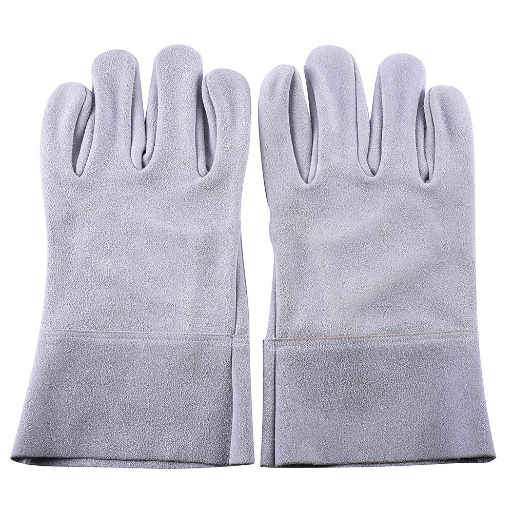 Natural Soft Split Welders Gloves unlined with 8cm/15cm Cuff