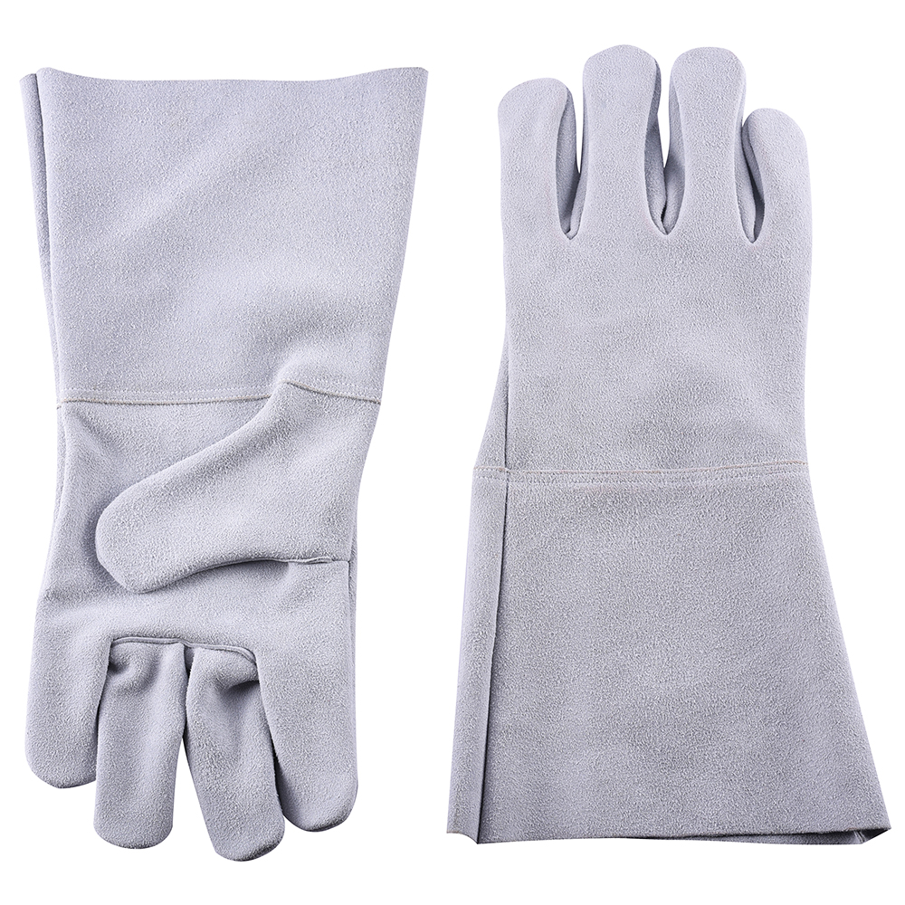 Natural Soft Split Welders Gloves unlined with Cuff